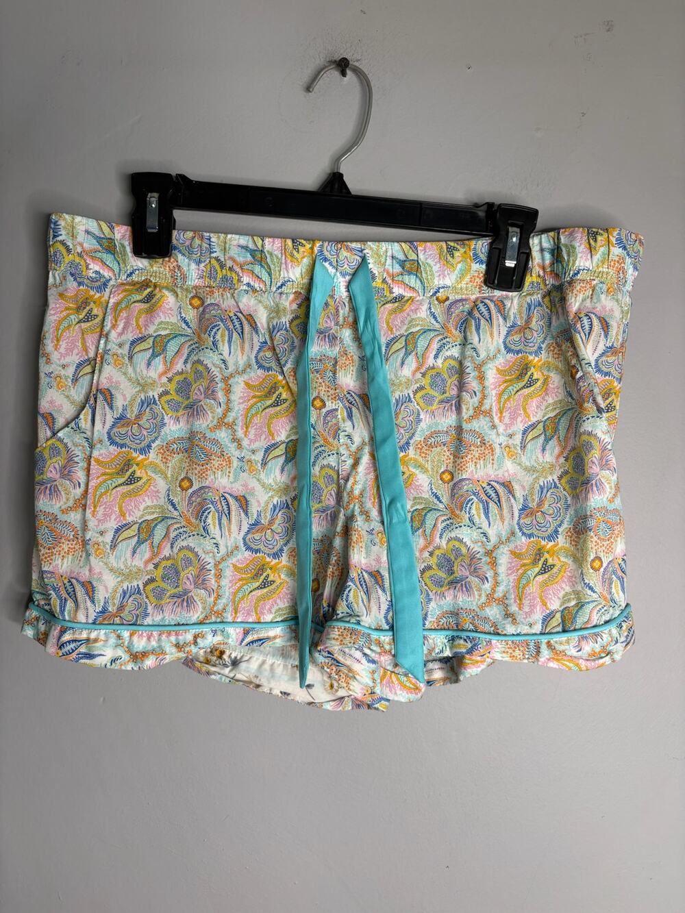 Antonio Melani Liberty Fabrics Floral Sleepwear Shorts Lounge Sleep Size L